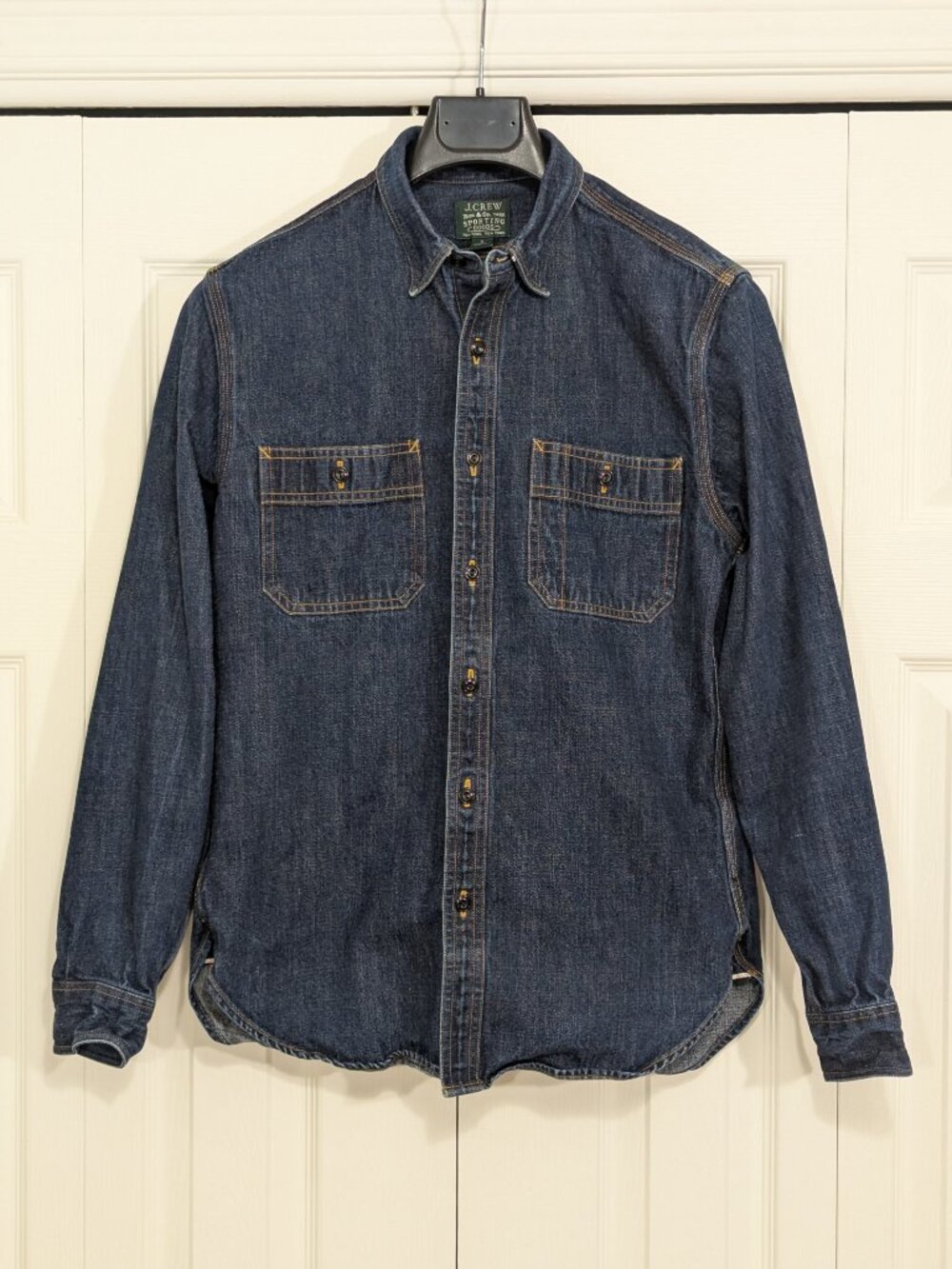 J.Crew Denim Button Up Shirt - Blue